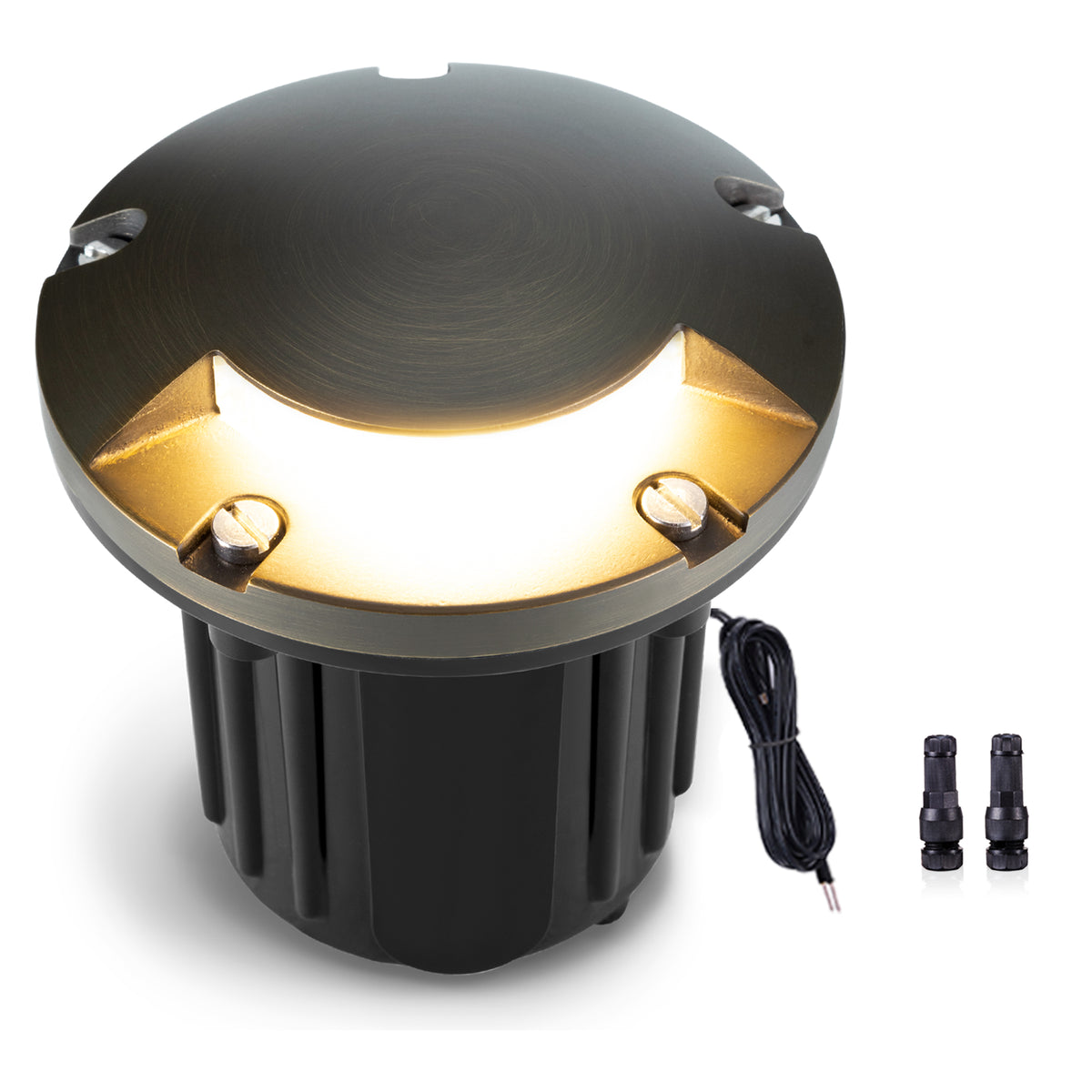 Brass Low Voltage Landscape In Ground Well Lights – Gardenreet Lighting