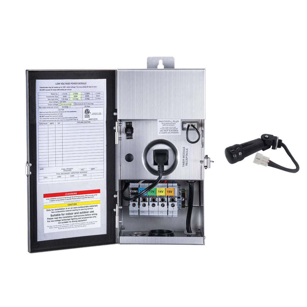150w transformer and photocell