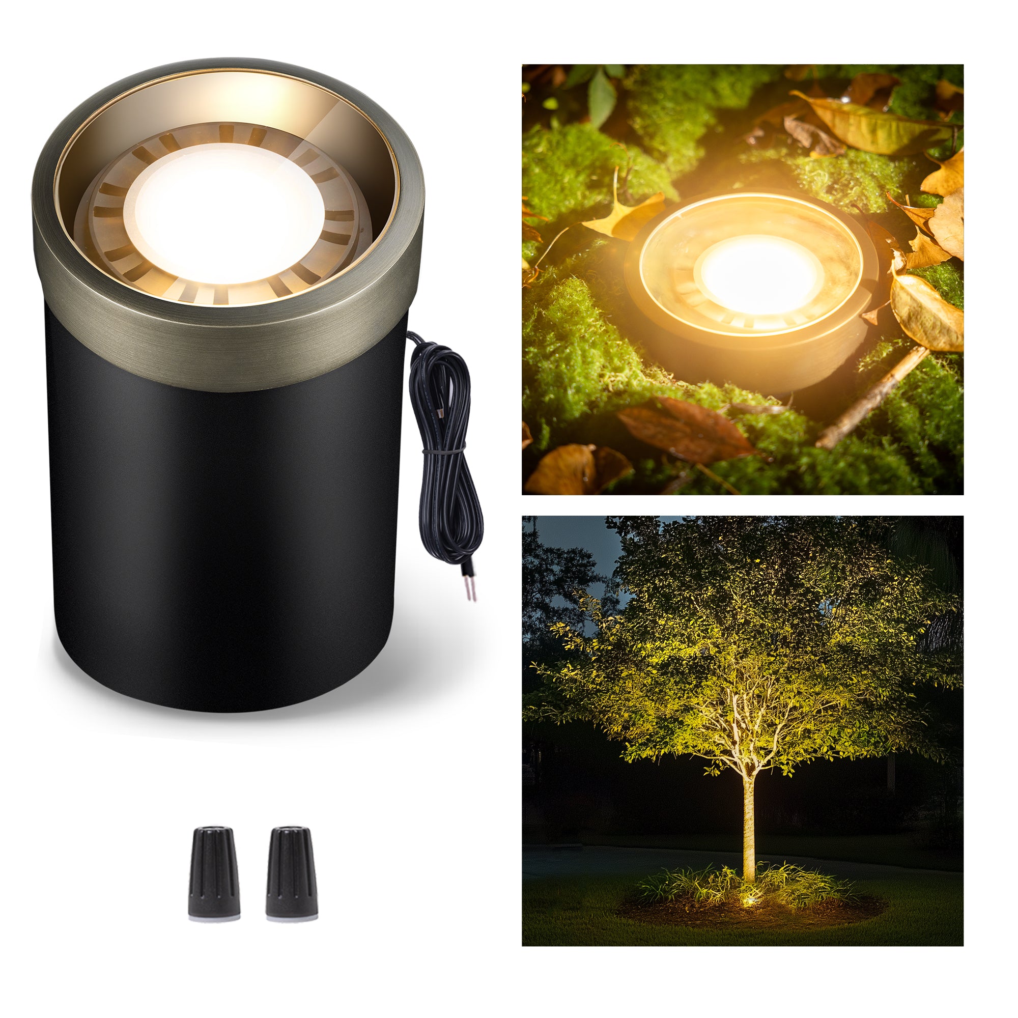 Ｌａｎｄｓｃａｐｅ　ＬＳＢ２０５ Brass 12V In Ground Well Lights