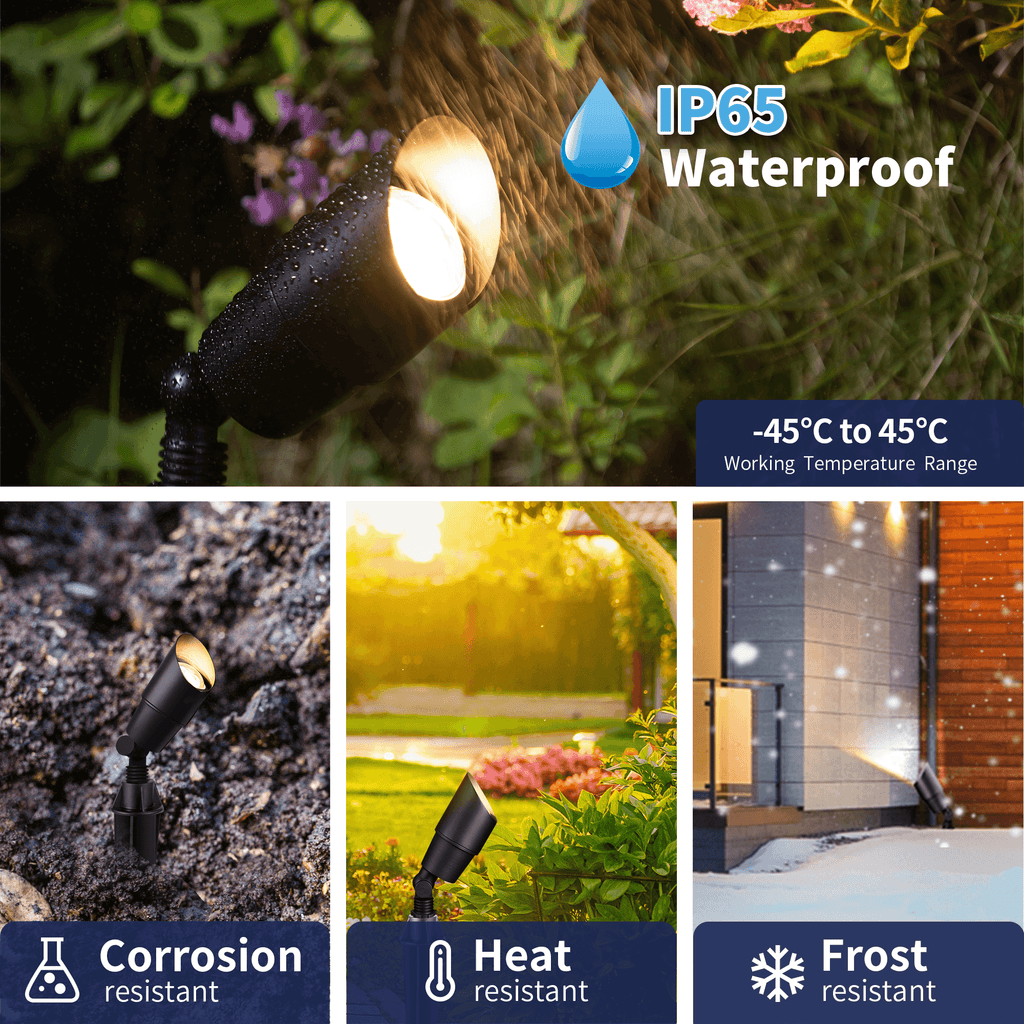 Gardenreet Small Solid Brass Landscape Spotlight - Bronze/Black/Copper (2101)