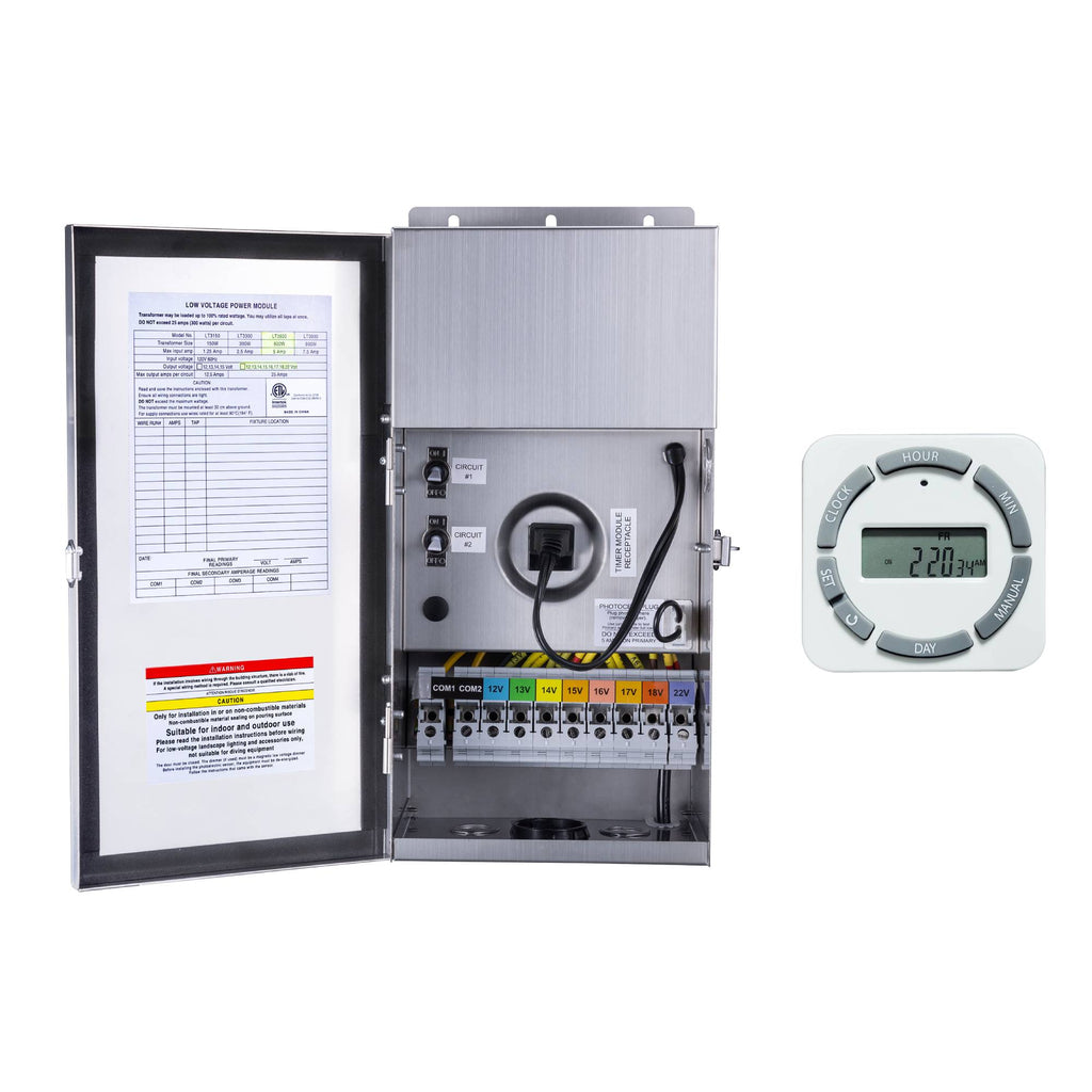 600w transformer and digital timer