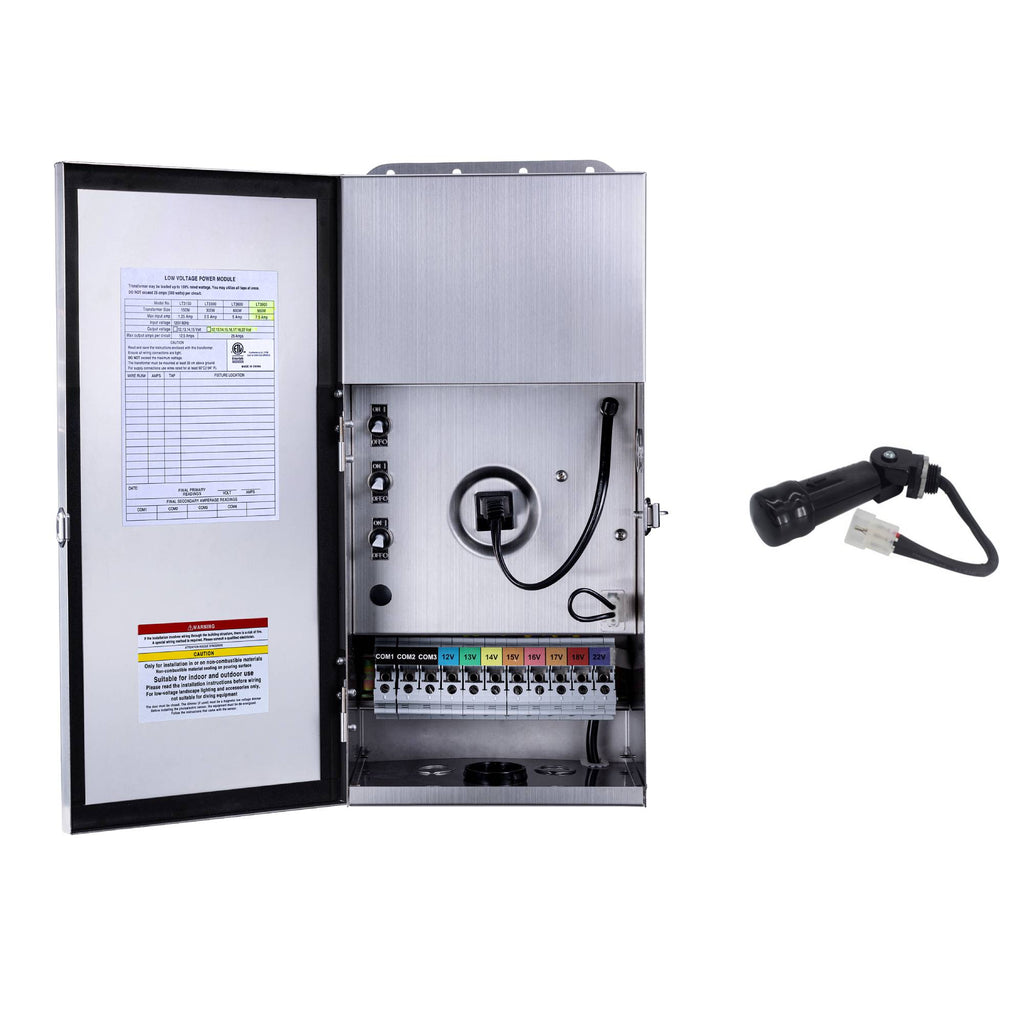 900w transformer and photocell