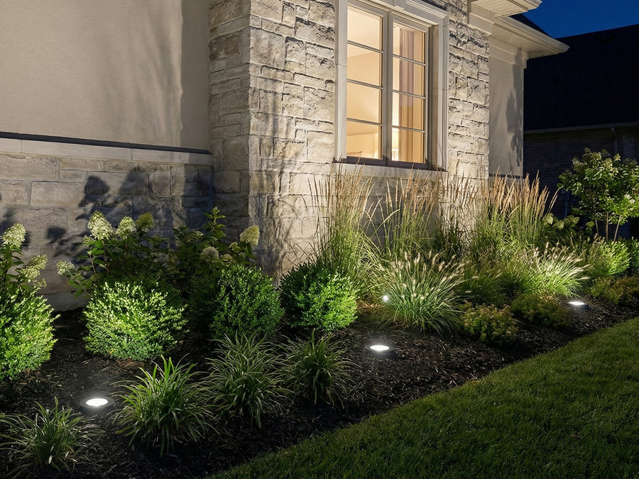 Gardenreet RGBCW Aluminum Well Light - Lamp Ready 12V Smart Low Voltage LED 2700K-6500K with App & Remote Control (Open Top 9207) - Application Mobile 2