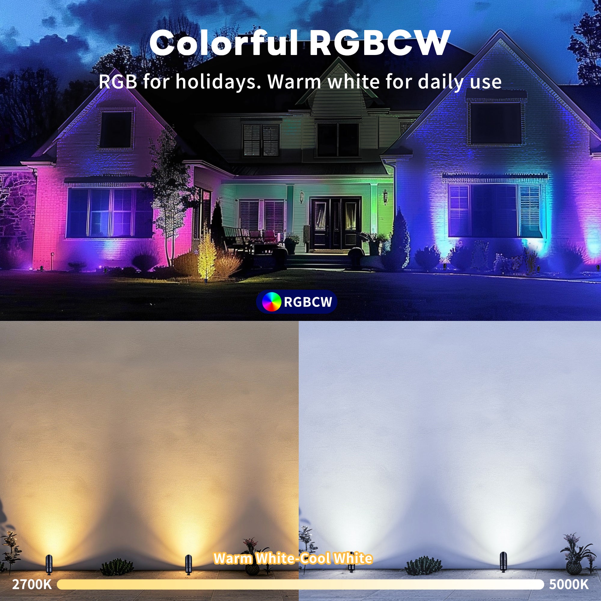 12V Low Voltage Smart Landscape Spotlight | Uplight - Gardenreet