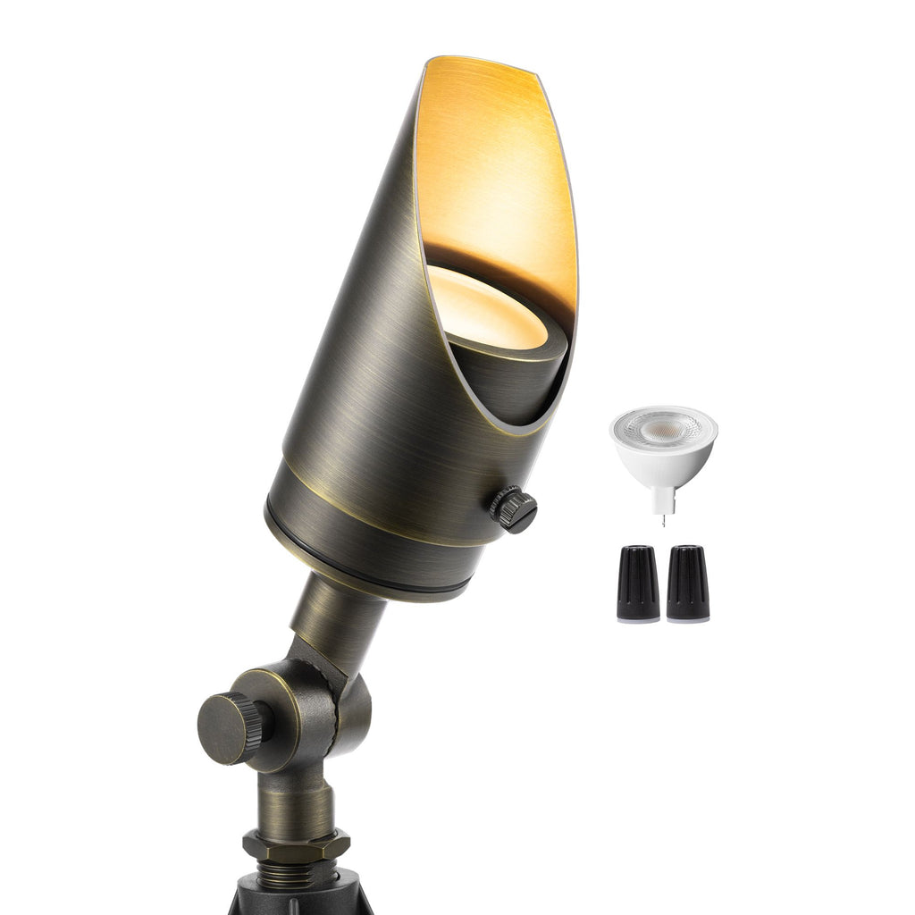 small 12v brass up lights