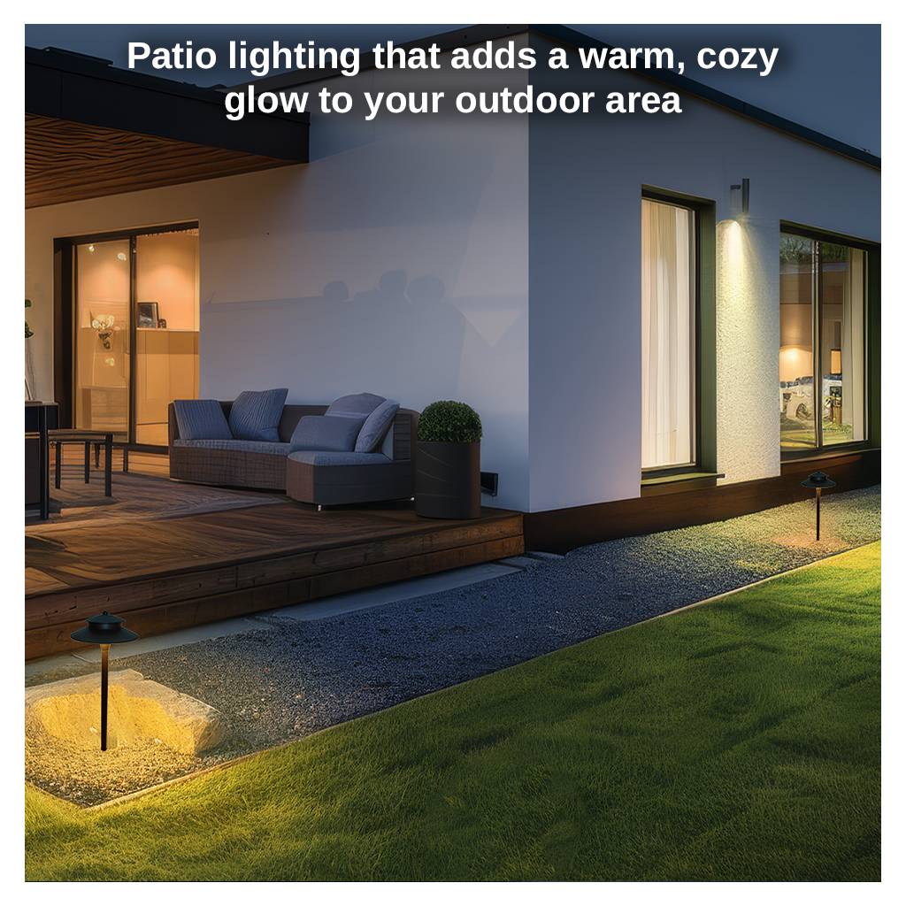 Led Garden Path Brass 12V Outdoor LED Landscape Path Lights - Gardenreet Lighting