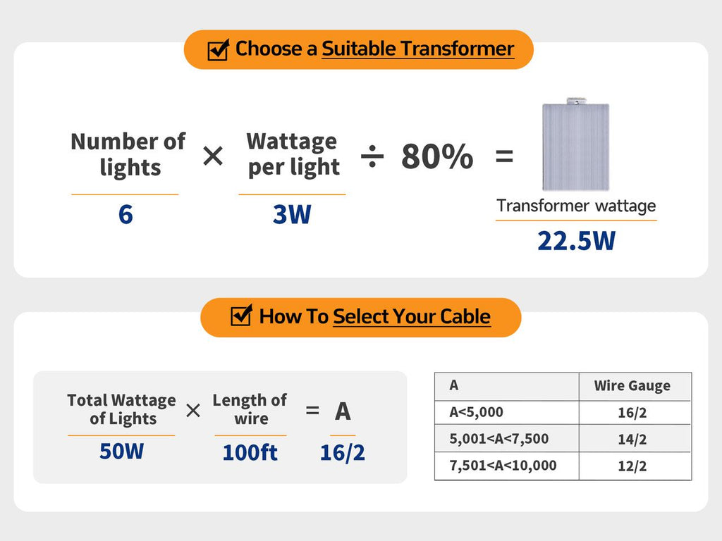 Solid brass path light installed on walkway, showing low-voltage wiring connected to a transformer.