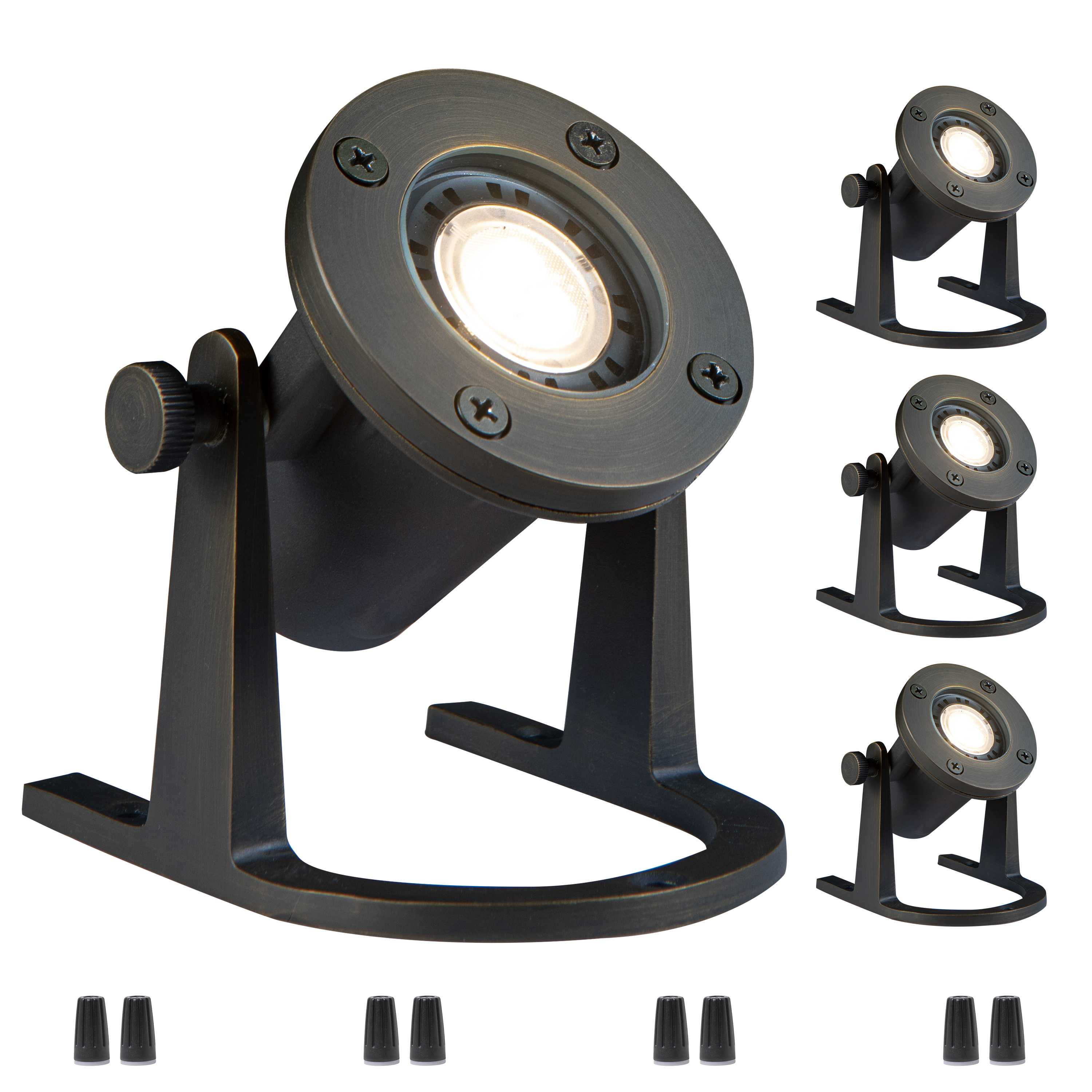 Gardencoin Solid Brass Landscape Spotlights, 12V Outdoor Low Voltage - View #10