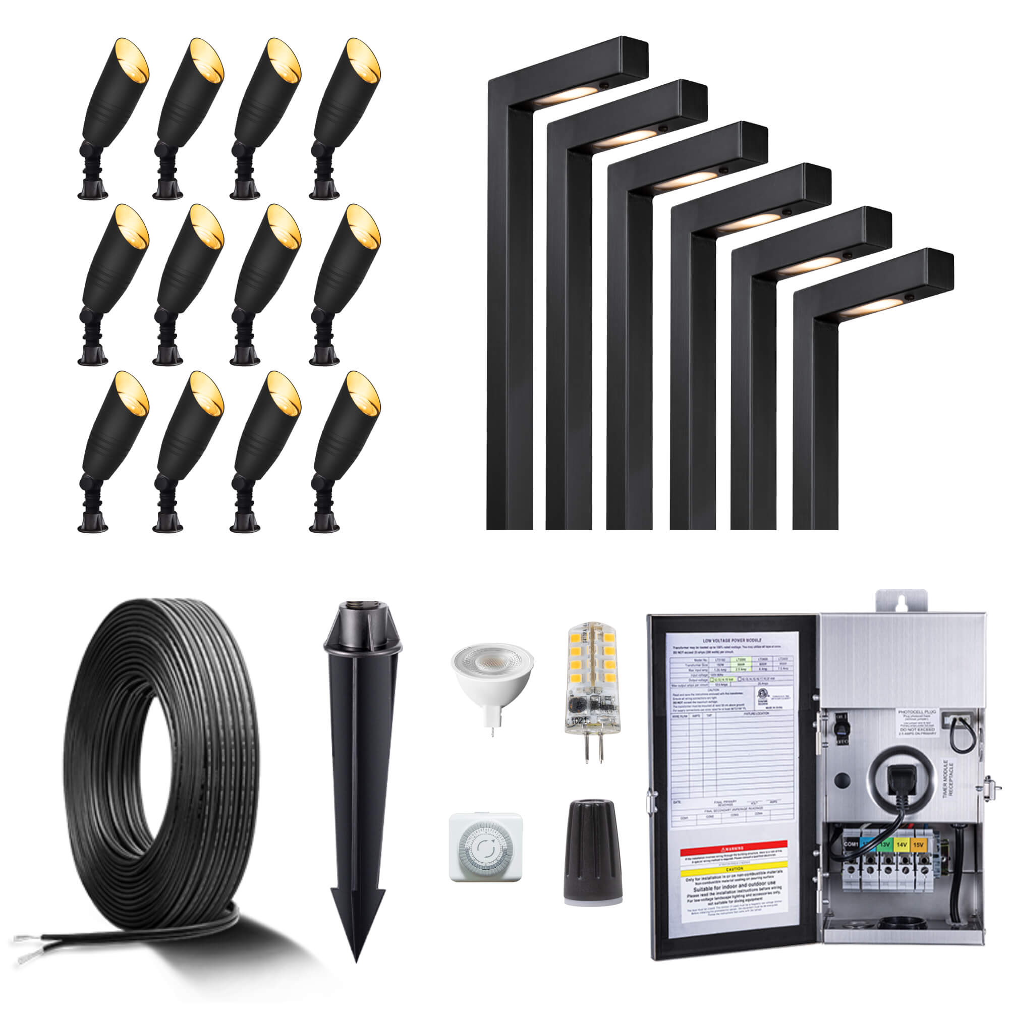 12v garden light kit new arrivals