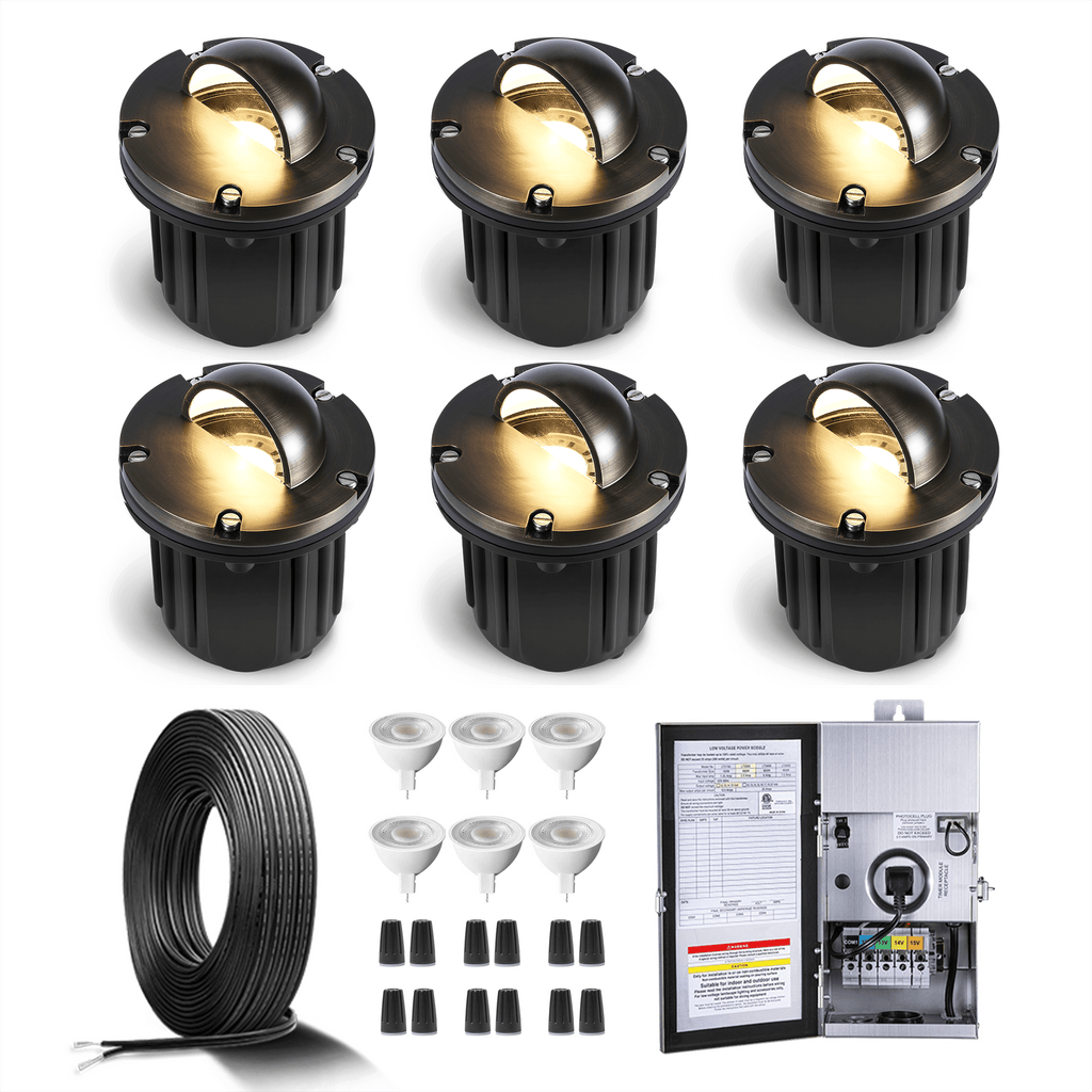 diy landscape lighting kits