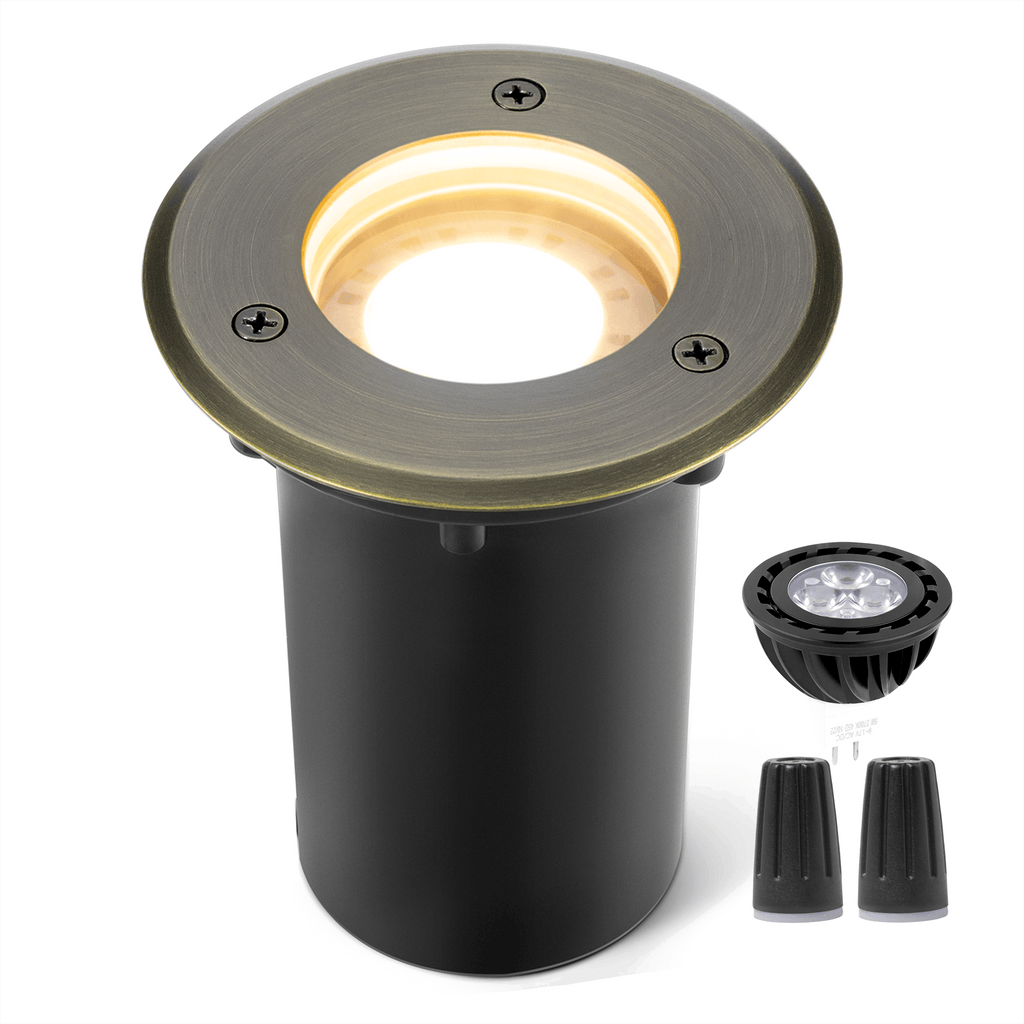 in ground well light 1 pack with mr16 bulb