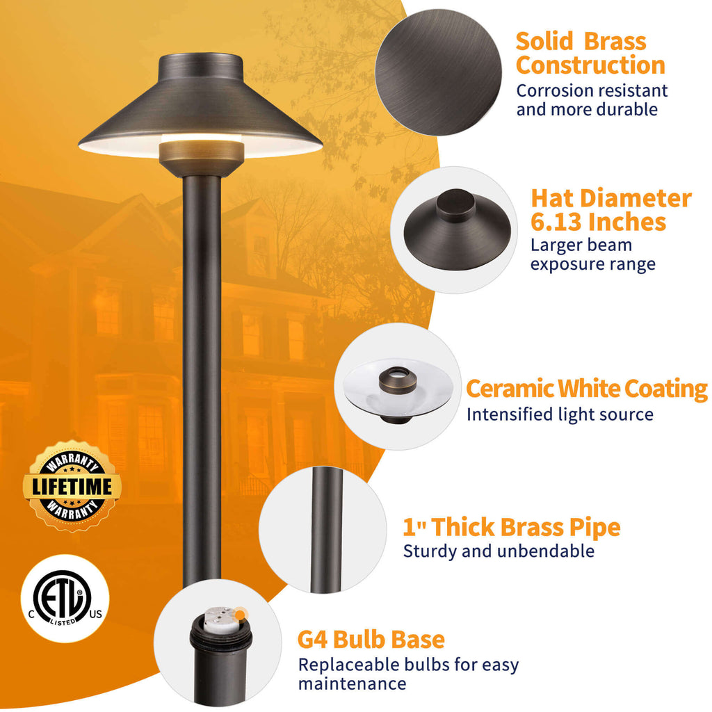 landscape lighting kit path light selling points
