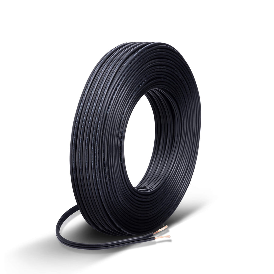 Gardenreet 12/2,14/2,16/2 Low Voltage Landscape Wire, 100/250/500 Feet Outdoor Direct Burial Landscape Lighting Cable